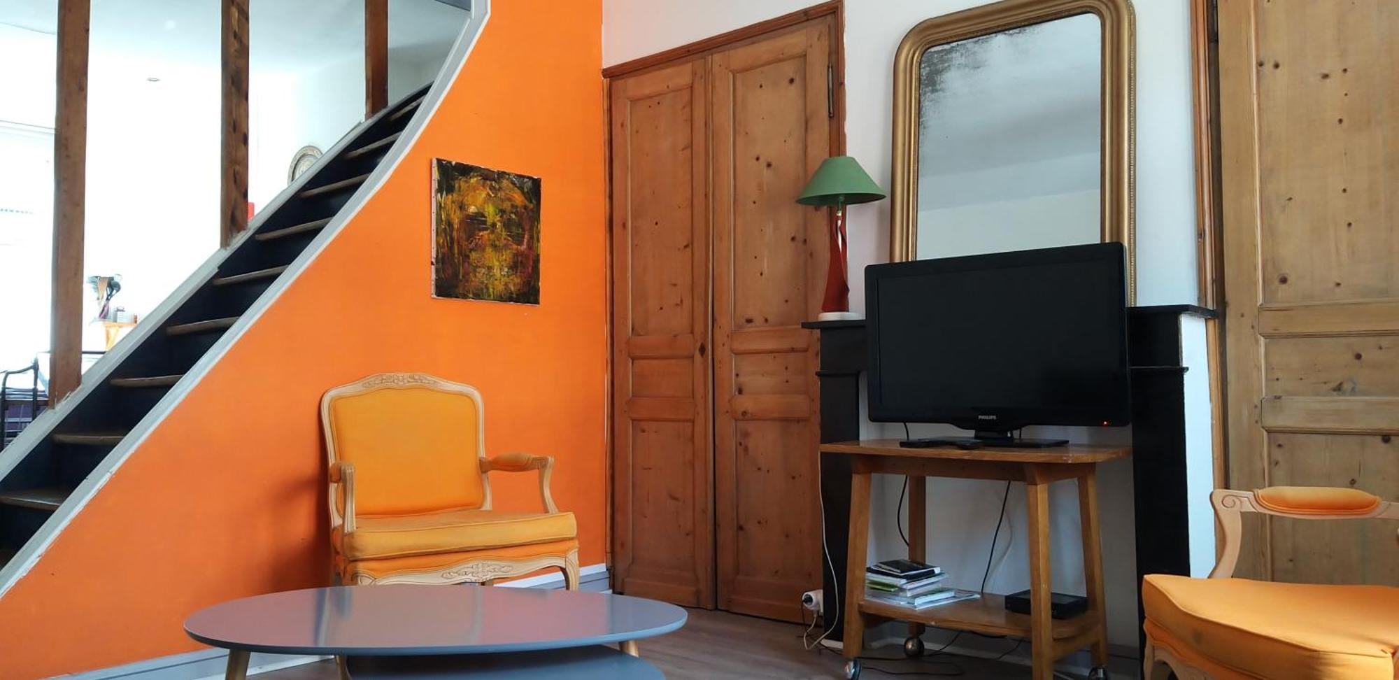 Appartement Lumineux Duplex A Wazemmes à Lille Extérieur photo